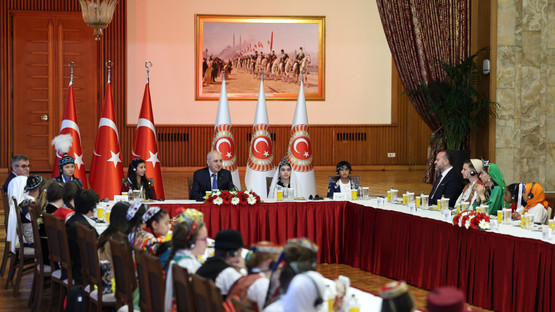 TBMM Başkanı Kurtulmuş, Dünya Çocuklarını Kabul Etti - Resim: 41