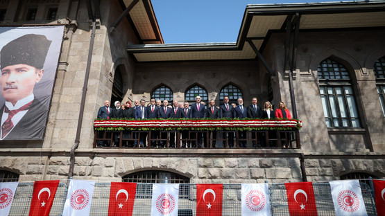 TBMM'nin Açılışının 105. Yıl Dönümü Dolayısıyla Birinci Meclis'te Anma Töreni Düzenlendi - Resim: 3