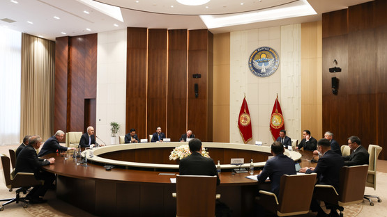 Kırgızistan Cumhurbaşkanı Caparov, TBMM Başkanı Kurtulmuş'u Kabul Etti - Resim: 6