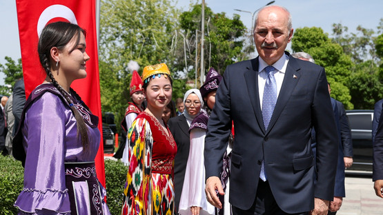 TBMM Başkanı Numan Kurtulmuş, Kırgızistan-Türkiye Manas Üniversitesi’ni Ziyaret Etti - Resim: 4