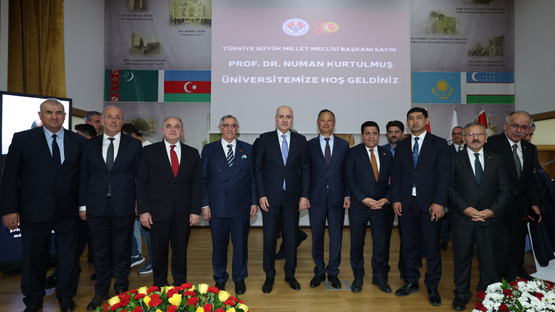 TBMM Başkanı Numan Kurtulmuş, Kırgızistan-Türkiye Manas Üniversitesi’ni Ziyaret Etti - Resim: 12