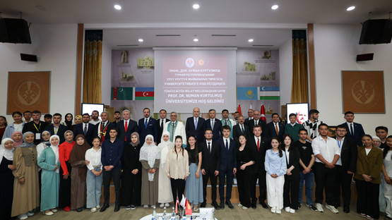 TBMM Başkanı Numan Kurtulmuş, Kırgızistan-Türkiye Manas Üniversitesi’ni Ziyaret Etti - Resim: 15