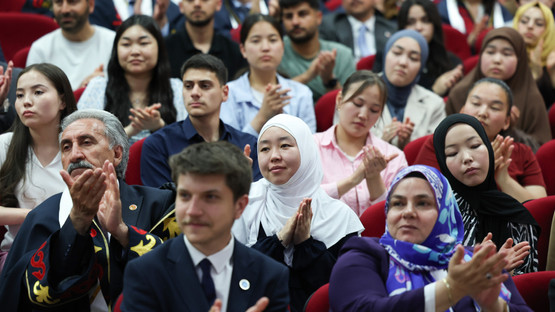 TBMM Başkanı Numan Kurtulmuş, Kırgızistan-Türkiye Manas Üniversitesi’ni Ziyaret Etti - Resim: 20