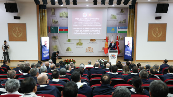 TBMM Başkanı Numan Kurtulmuş, Kırgızistan-Türkiye Manas Üniversitesi’ni Ziyaret Etti - Resim: 23