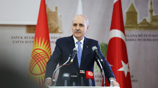 TBMM Başkanı Numan Kurtulmuş, Kırgızistan-Türkiye Manas Üniversitesi’ni Ziyaret Etti - Resim: 25