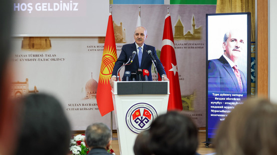 TBMM Başkanı Numan Kurtulmuş, Kırgızistan-Türkiye Manas Üniversitesi’ni Ziyaret Etti - Resim: 27