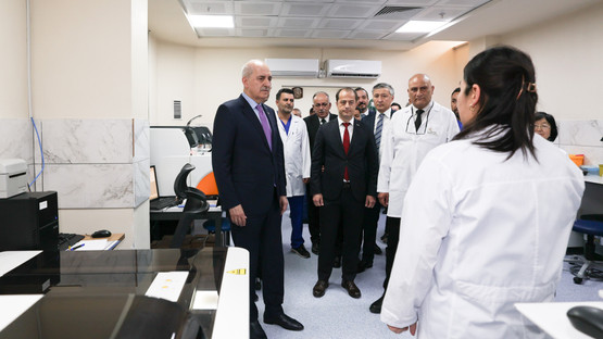 TBMM Başkanı Kurtulmuş, Bişkek’te Recep Tayyip Erdoğan Kırgız-Türk Dostluk Hastanesini Ziyaret Etti - Resim: 4