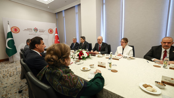 TBMM Başkanı Kurtulmuş, İstanbul’da Pakistan Ulusal Meclis Başkanı Sadık İle Görüştü - Resim: 3