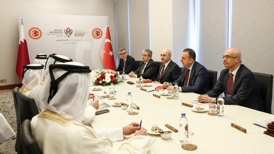 TBMM Başkanı Kurtulmuş, İstanbul’da Katar Şura Meclisi Başkanı Ghanim İle Görüştü - Resim: 3