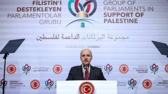 TBMM Başkanı Kurtulmuş, İstanbul'da Filistin’i Destekleyen Parlamentolar Grubu Toplantısında Konuştu - Resim: 13