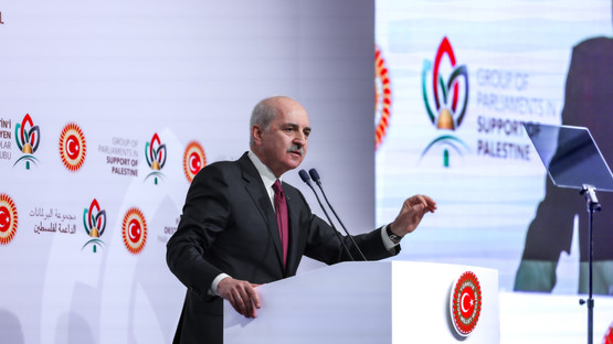 TBMM Başkanı Kurtulmuş, İstanbul'da Filistin’i Destekleyen Parlamentolar Grubu Toplantısında Konuştu - Resim: 15