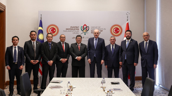 TBMM Başkanı Kurtulmuş, İstanbul’da Malezya Temsilciler Meclisi Başkanı Abdul İle Görüştü - Resim: 3
