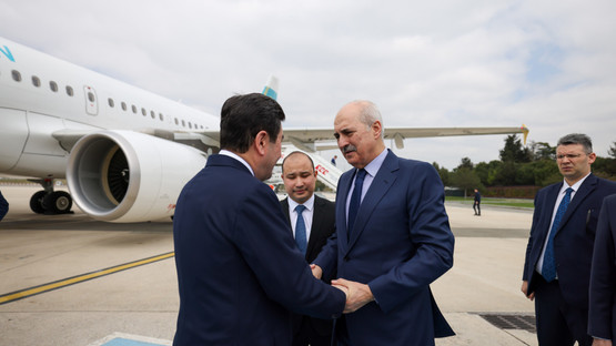 TBMM Başkanı Kurtulmuş, İstanbul’da Kazakistan Parlamentosu Meclis Başkanı Koşanov İle Görüştü - Resim: 6