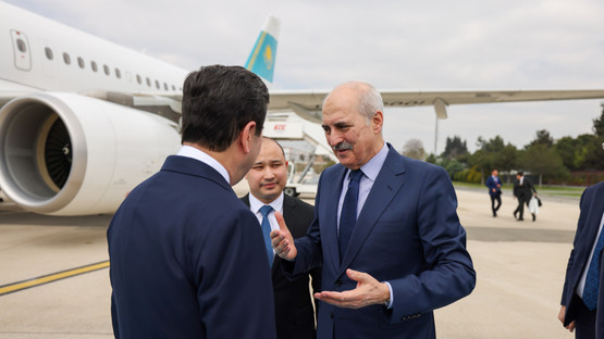 TBMM Başkanı Kurtulmuş, İstanbul’da Kazakistan Parlamentosu Meclis Başkanı Koşanov İle Görüştü - Resim: 7