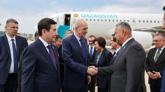 TBMM Başkanı Kurtulmuş, İstanbul’da Kazakistan Parlamentosu Meclis Başkanı Koşanov İle Görüştü - Resim: 8