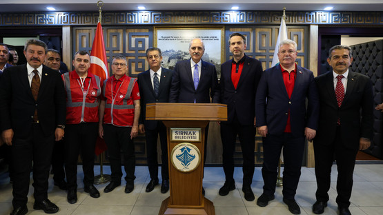 TBMM Başkanı Kurtulmuş, Şırnak Belediyesini Ziyaret Etti - Resim: 2