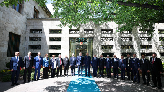 TBMM Başkanı Kurtulmuş, Azerbaycan Cumhurbaşkanlığı Siyasi Partiler Ve Yasama Erki İle İlişkiler Başkanı Veliyev’i Kabul Etti - Resim: 3