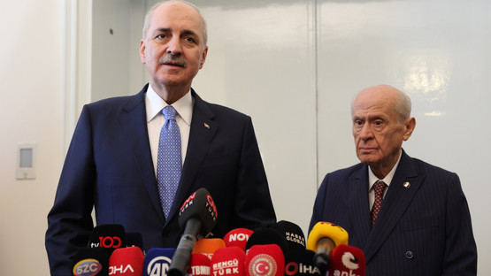 TBMM Başkanı Kurtulmuş, MHP Genel Başkanı Bahçeli'yi Ziyaret Etti - Resim: 4