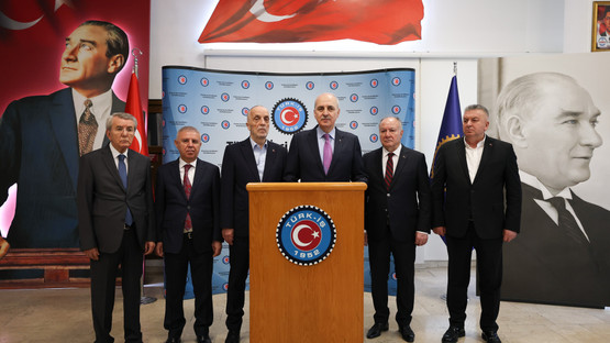 TBMM BAŞKANI KURTULMUŞ, TÜRK-İŞ’İ ZİYARET ETTİ - Resim: 2