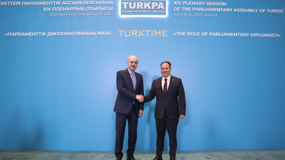 TBMM BAŞKANI KURTULMUŞ, KKTC CUMHURİYET MECLİSİ BAŞKANI ÖZTÜRKLER İLE GÖRÜŞTÜ - Resim: 4