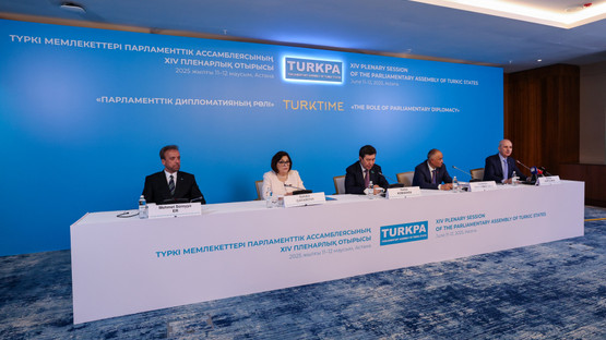 TBMM BAŞKANI KURTULMUŞ, TÜRKPA 14’ÜNCÜ GENEL KURULU’NUN ARDINDAN DÜZENLENEN ORTAK BASIN TOPLANTISINDA KONUŞTU - Resim: 4