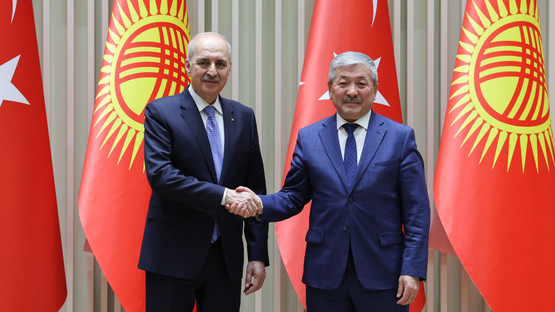 Kırgızistan Başbakanı Adılbek Kasımaliyev ile G&ouml;r&uuml;şme