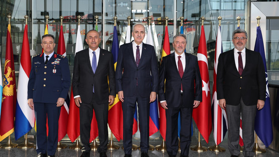 TBMM Başkanı Kurtulmuş, Türkiye'nin Nato Daimi Temsilciliğini Ziyaret Etti - Resim: 3