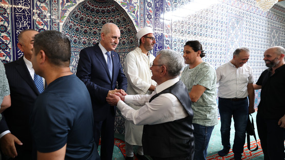 TBMM Başkanı Kurtulmuş, Belçika Diyanet Vakfı’nı Ziyaret Etti - Resim: 8