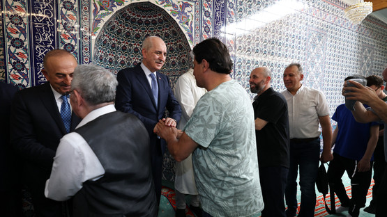 TBMM Başkanı Kurtulmuş, Belçika Diyanet Vakfı’nı Ziyaret Etti - Resim: 4