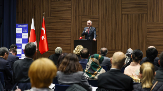 Ortadoğu'da Barış Perspektifi Ve T&uuml;rkiye Başlıklı Konferansta Katılımcılara Hitap