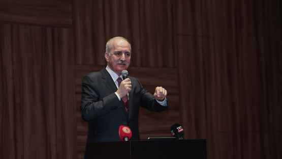 Ortadoğu'da Barış Perspektifi Ve T&uuml;rkiye Başlıklı Konferansta Katılımcılara Hitap