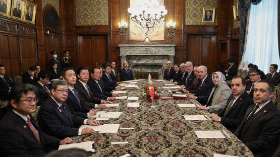 Japonya Temsilciler Meclisi Başkanı Fukushiro Nukaga İle G&ouml;r&uuml;şme