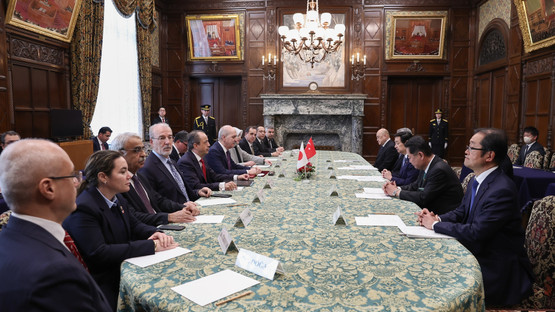 Japonya Danışma Meclisi Başkanı Masakazu Sekiguchi İle G&ouml;r&uuml;şme