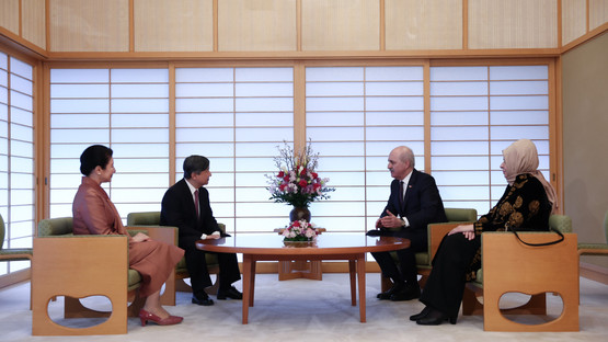 Japonya İmparatoru Sayın Naruhito ve İmparatori&ccedil;esi Sayın Masako Tarafından Kabul