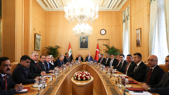 TBMM Başkanı Kurtulmuş, Irak Temsilciler Meclisi Başkanı Meşhedani İle Ortak Basın Toplantısı Düzenledi - Resim: 8