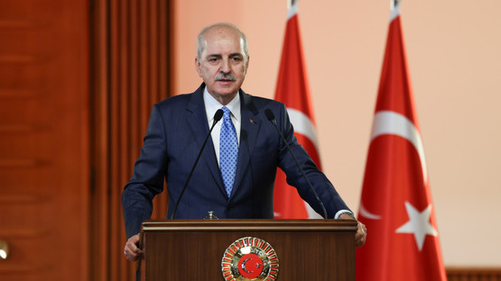TBMM Başkanı Kurtulmuş, Irak Temsilciler Meclisi Başkanı Meşhedani İle Ortak Basın Toplantısı Düzenledi - Resim: 10