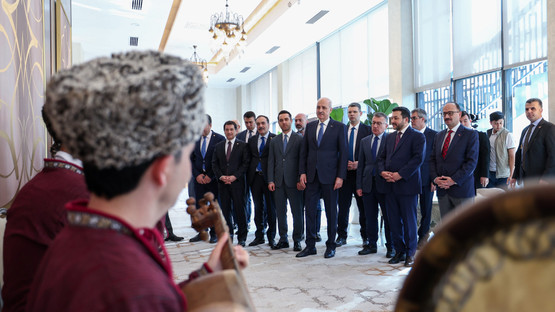 T&uuml;rk D&uuml;nyasının Y&uuml;kselen Yıldızı Olarak Gen&ccedil;lik: Ortak Mirasımız, Ortak Geleceğimiz Temalı Konferansta Katılımcılara Hitap