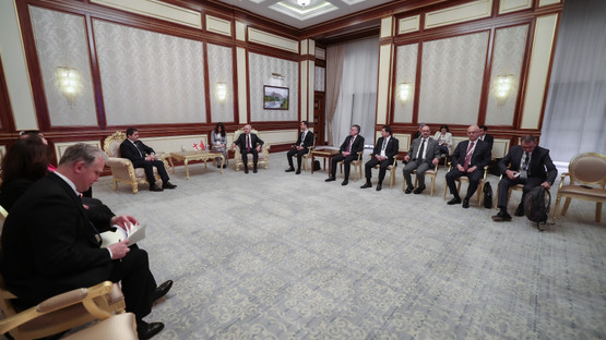 G&uuml;rcistan Meclis Başkanı Shalva Papuashvili İle G&ouml;r&uuml;şme