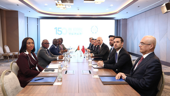 Fildişi Sahili Meclis Başkanı Adama Bictogo İle G&ouml;r&uuml;şme