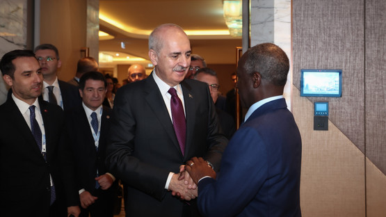 Fildişi Sahili Meclis Başkanı Adama Bictogo İle G&ouml;r&uuml;şme