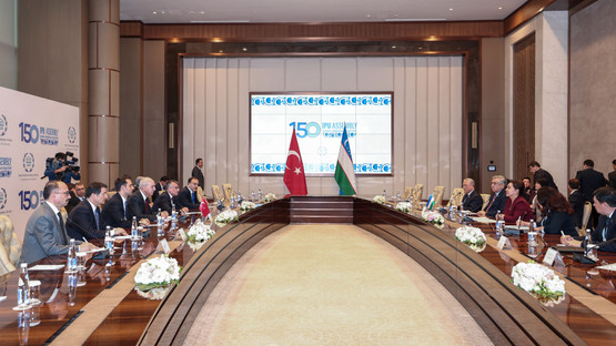 &Ouml;zbekistan Ali Meclisi Senato Başkanı Tanzila Narbayeva İle G&ouml;r&uuml;şme