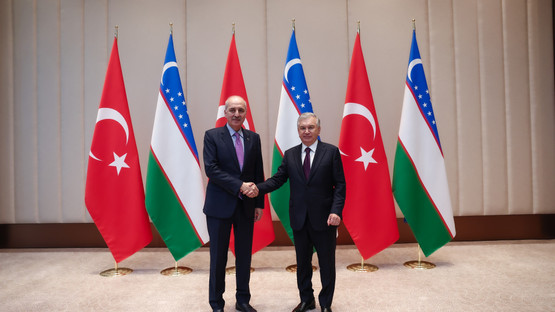 &Ouml;zbekistan Cumhurbaşkanı Sayın Şevket Mirziyoyev Tarafından Kabul