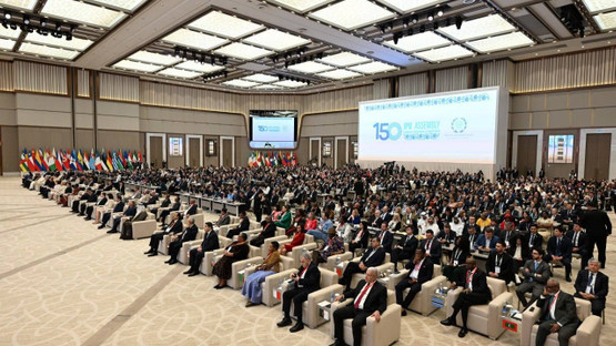 &Ouml;zbekistan Cumhurbaşkanı Sayın Şevket Mirziyoyev'in PAB Genel Kurulu'na Hitabı