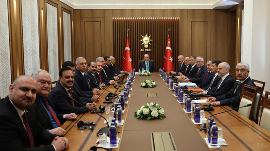 Cumhurbaşkanı Erdoğan, Irak Temsilciler Meclisi Başkanı Meşhedani'yi Kabul Etti - Resim: 1