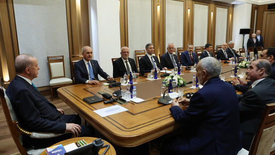 Cumhurbaşkanı Erdoğan, Irak Temsilciler Meclisi Başkanı Meşhedani'yi Kabul Etti - Resim: 2