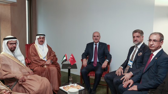 BAE Federal Ulusal Konseyi Başkanı Saqr Ghobash ile G&ouml;r&uuml;şme