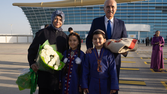 T&uuml;rkmenistan Havaalanı Karşılama