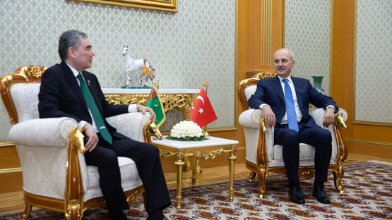 T&uuml;rkmenistan Milli Lideri ve Halk Maslahatı Başkanı Gurbangulu Berdimuhammedov ile G&ouml;r&uuml;şme