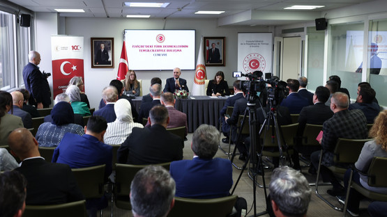 İsvi&ccedil;re'deki T&uuml;rk Derneklerinin Temsilcileri ile Buluşma&nbsp;