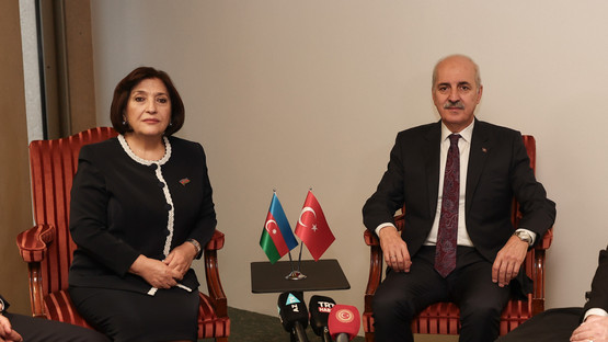 Azerbaycan Milli Meclisi Başkanı Sahiba Gafarova ile G&ouml;r&uuml;şme
